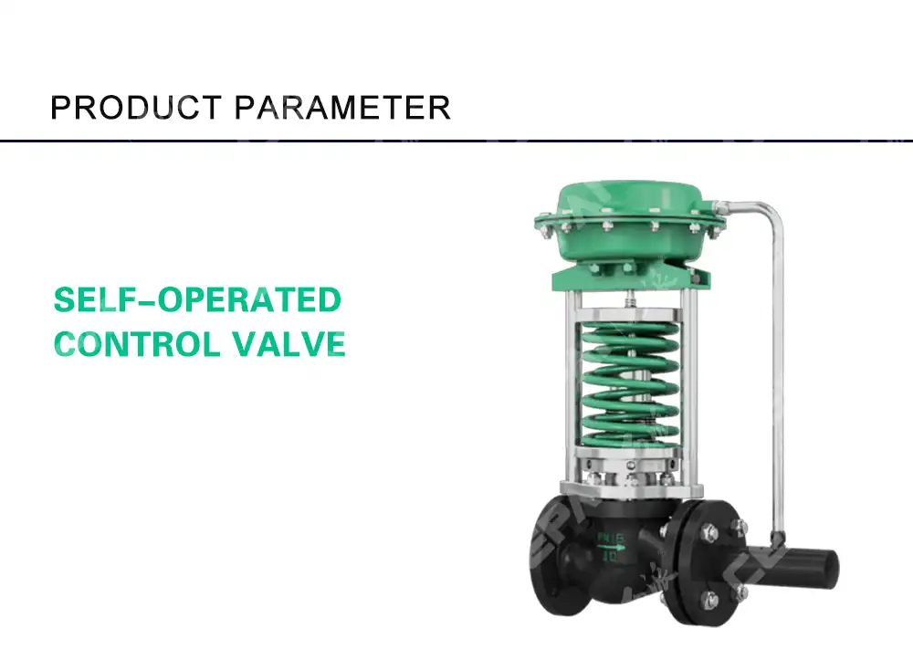 Self Actuated Pressure Control Valve Working Principle